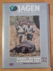 Jagen Weltweit DVD "Sambia - Big Game & Antilopen , Teil 1"