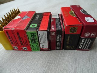 .222 rem Munition Konvolut 123 Stück