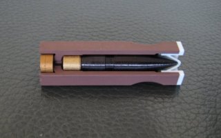 Schnittmodell Patrone 4.73x33 Hülsenlos DM11