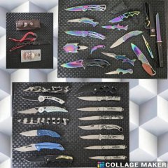 Besonderes Sammler-Konvolut (30 Stück!) – Rainbow-Finish, Gravuren, Karambit & Spezial-Messer