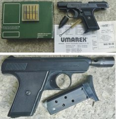 Pistole Perfecta FBI 8000 in 8 mmK Komplettset