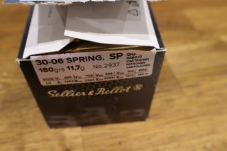 50 ziger Packung S&B Kal. 30.06 SP 11,7 gr