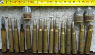 Uralte Jagdmunition, delaboriert
