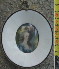 Miniaturportrait von Marie Antoinette
