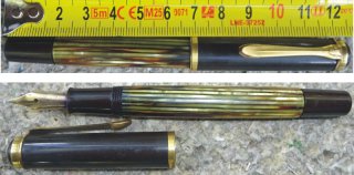 Vintage-Füller Pelikan m.585er Goldfeder