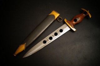 NXKK Marine Dolch, Neusilber, Heller Solingen, WK2