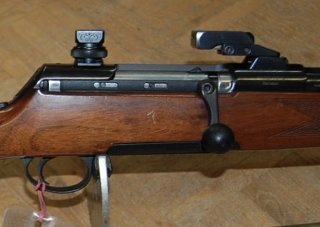 Komplette Recknagel Schwenkmontage für Mauser M96 / M97 Geradzug für Zeiss Innenschiene