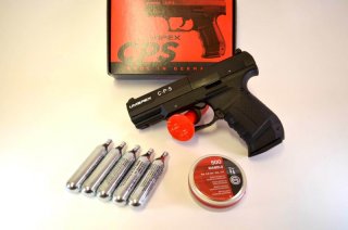Umarex CPS * CO² * 8 schüssig / 4,5 mm Diabolos * mit Starterpaket
