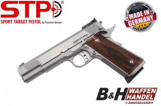 Neuwaffe, auf Lager: STP Sentry 5.0 Silver 9mm Pistole Sportpistole 1911 hergestellt in Deutschland