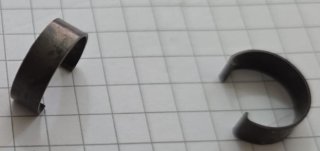 1.5 003023 ANSCHÜTZ Federring 1420-009 Spring clamp 1420-009