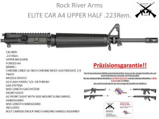 AR15 Upper Wechselsystem Rock River Arms Elite CAR A4 Upper Half, Hera ,Schmeisser ,.223Rem