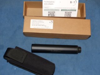 Original B&T Schalldämpfer für EVO 3 Scorpion cal. 9mm NEUWARE