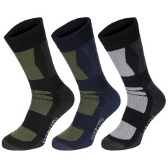 Socken / Strümpfe "Esercito" 3er Pack (43-46) gestreift halblang