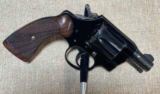 Revolver Colt Agent von 1966 mit 2. Set Griffschalen 6 Schuß .38 Spl. Snubnose