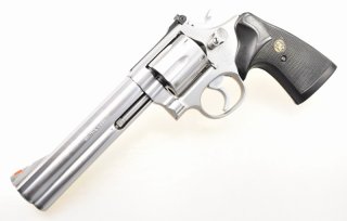 SMITH & WESSON Stainless Revolver Modell 686 mit 6" Lauf Kaliber .357 Magnum