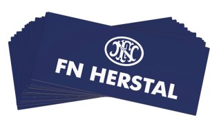 BROWNING "give away" AUTOCOLLANT FN HERSTAL - Rüstungskonzern / STICKER > LOGO | merchandise Artikel