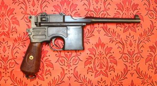 Mauser C96, Waffenfabrik Mauser-Oberndorf am Neckar, 9mm nicht P08 Marine Ari P38