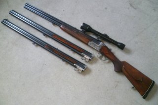 BBF mit 2 BDF-Austauschläufen Merkel/Bühag/Adamy 8x57IRS & 12/70 sowie 12/70