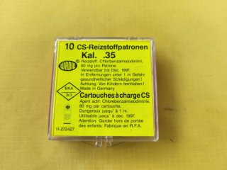 Wadie CS Patronen Cal. 35, 10 Stück