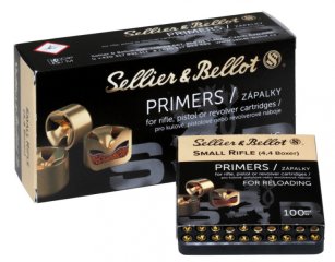 Sellier&Bellot Zündhütchen Small Rifle 4,4 S.R. > pro 100 Stück > S+B S&B Boxer Zünder
