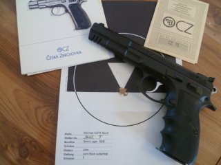Pistole CZ 75 B Sport 9mm Luger