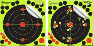39 Blatt - Splitterzielscheiben - Splatter Targets - reaktiv - selbstklebend - Durchmesser 20 cm