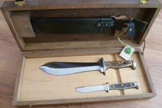 Puma Waidblatt & Kleiner Jagdnicker nach Frevert - Solingen