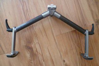 Zweibein für UIT-Schiene Carbon - Leichtmetall