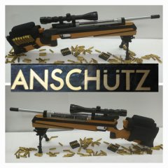 >!< ***** ANSCHÜTZ Match SuperAir *** SNIPER - Field Target Luftgewehr ***** TOP Umbau ***** >!<