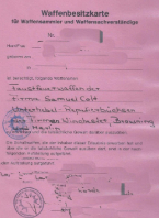 Waffensammler WBK § 17 WaffG