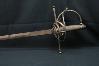Rapier Degen Dekowaffe Wanddekoration LARP Fantasy