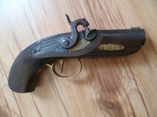 Perkussionspistole Dikar Philadelphia Derringer Cal. .45