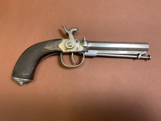 Perkussionspistole im Kaliber 11,5 mm