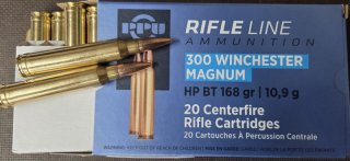 .300WinMag/168 grs. HPBT PPU A-371 20 stk. # SSZ Berka