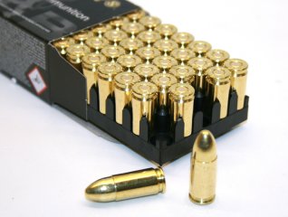 50 Schuss S&B Sellier&Bellot SuB 9mm Luger 9x19 Pistolenpatronen FMJ 124gr 8,0g Kurzwaffenmunition