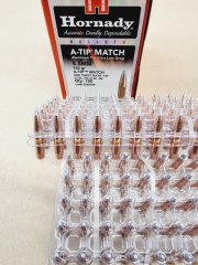 6,5mm-.264/153grs A-Tip Match Hornady Geschosse 100 Stk. No. 2638 #SSZ Berka