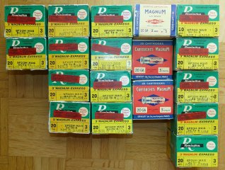 Schrotpatronen Kaliber 20/76 - Gelegenheit