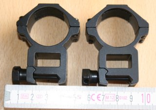 Montage Ringe Alu Ø30mm