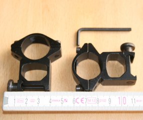 Montage Ringe Alu Ø25mm