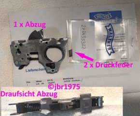Abzug für Walther GSP