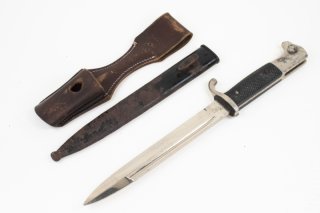K98 Extra Seitengewehr | WKC Solingen | Bajonett mit Koppelschuh