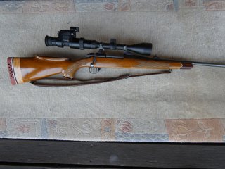 BSA-Repetierbüchse .243 Win. + 4-12x50