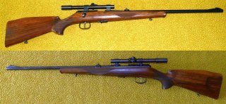 REPETIERBÜCHSE ANSCHÜTZ KALIBER .22 LR - GUTE GELEGENHEIT