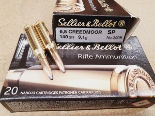 6,5Creedmoor/140grs. SP S&B 100 stk. No. 2928 #SSZ Berka