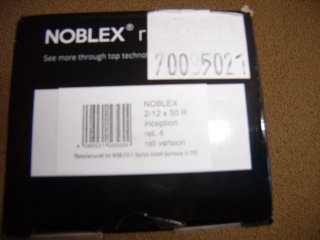 Noblex 2-12X50R mit Schiene