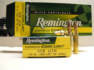.308/150grs PTD SP Remington Core-Lokt spitz 20 Stk. #R308W1# SSZ Berka