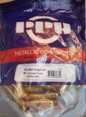 .375 H&H Magnum Boxer-Hülsen PPU 50 Stk. C-265 #SSZ Berka