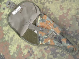 Pistolenasche P38 Flecktarn BW Nicht 2. Weltkrieg