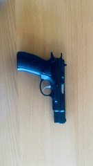 Brünner, Pistole CZ 75 9mmLuger + Wechsellauf .22lr