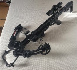 200LBS! Man Kung XB58 Kraken Compound Armbrust samt 4x32 Zielfernrohr
